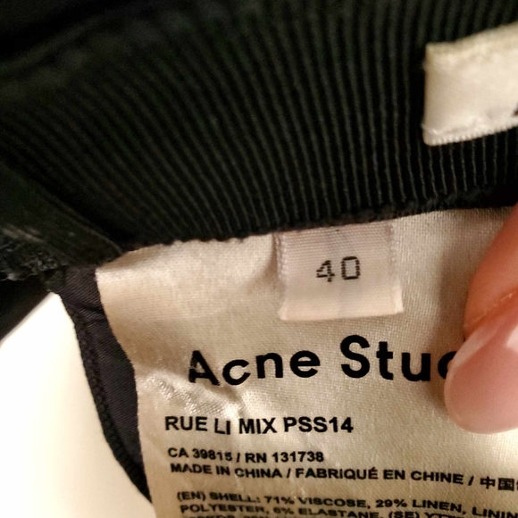 Acne Studios Spaghetti strap crop top - Picture 7 of 9